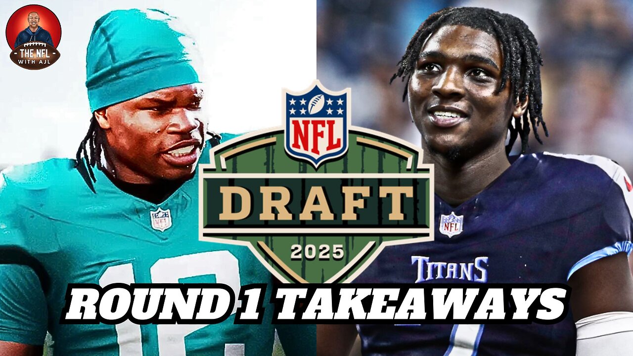 NFL Draft Round 1 Reactions | Jags Trade Up For Travis Hunter, Jaxson Dart Over Shedeur Sanders