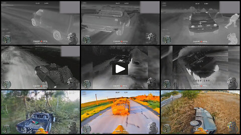 Donetsk region: Russian wired FPV drones they hit Ukrainian vehicles