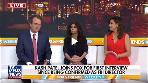 KASH Patel joins Fox for first interview since being confirmed as FBI director tonight