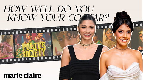 Priya Kansara And Ritu Arya | How Well Do You Do Know Your Co-Star | Marie Claire