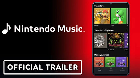 Nintendo Music - Official Announcement Trailer