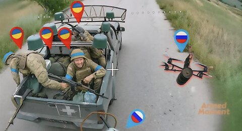 🔥Drone Strike Thwarts Ukrainian Assault!