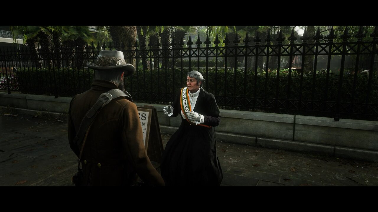 Red Dead Redemption 2 - Women’s suffrage