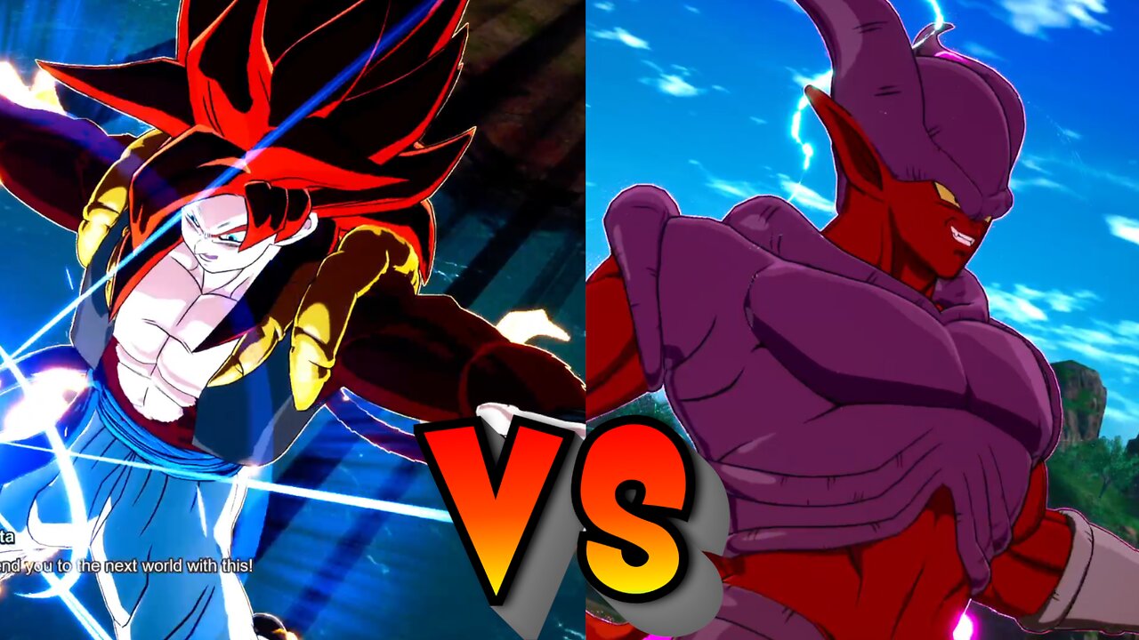 SSJ4 Gogeta VS Janemba - Dragon Ball Sparking Zero