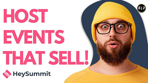 Host Virtual Events That Look Pro—and Actually Sell | HeySummit Lifetime Deal