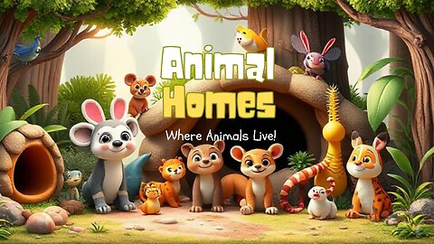 Animal Homes - Where Animals Live | Magpie Wise