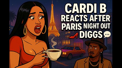 💥 "Cardi B LIVE After Wild Night w/ Stephon Diggs in Paris 😳🇫🇷"
