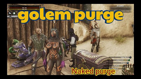 Conan Exiles Naked Golem Purge Busty Boobs Breast Expansion huge tits milkers