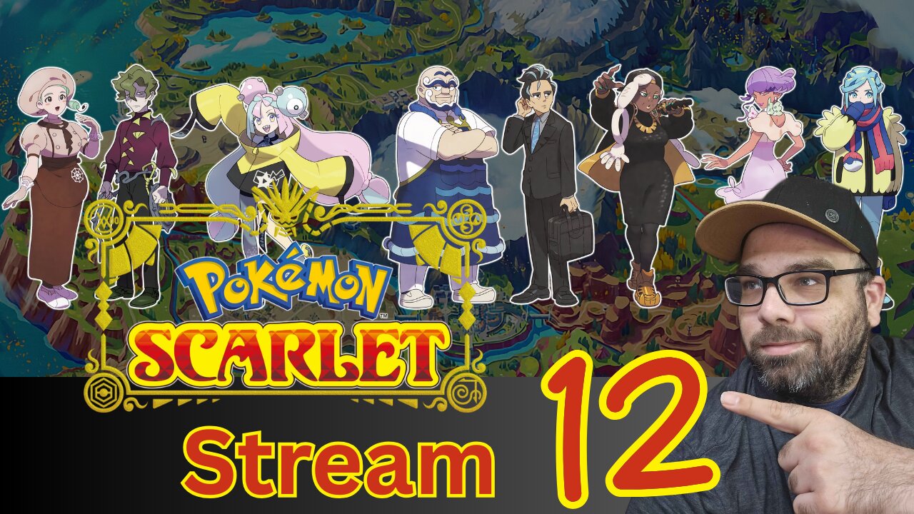 Playing Pokémon Scarlet: Let's Play! Ghost Type Only Stream 12