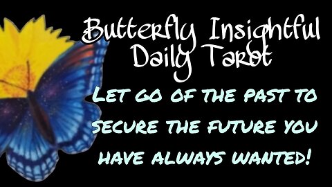 Let go of the past to secure the future you have always wanted #tarotreading #tarot #oracle