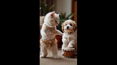 A different kind of dance #dance #cat #dog