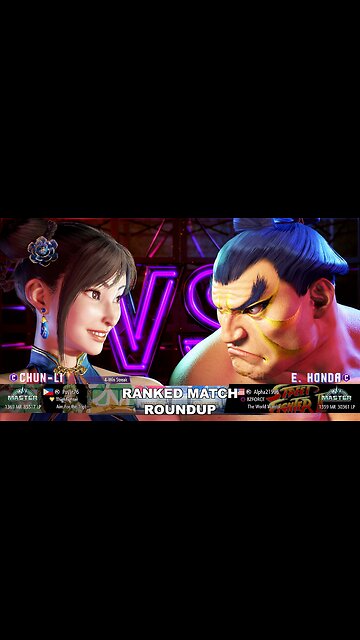 Kuya Kalbo SF6 Ranked Match Roundup. Chun Li Master Rank [Hori Fight Stick]