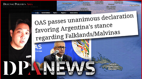Organization of American States unanimously declared support for Argentina over Falklands/Malvinas!