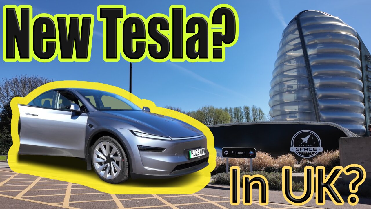Tesla Model Y 2025 in UK!?! Quick review and customer delivery date reveal!