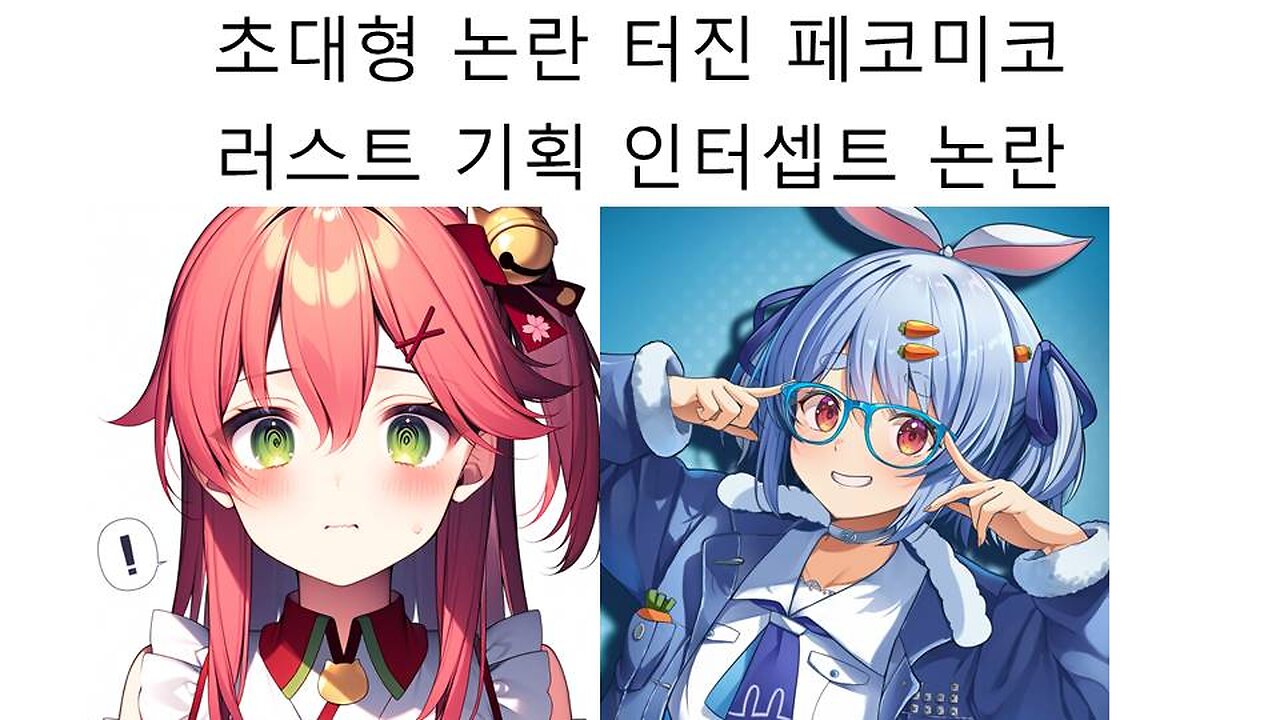 페코미코 또 논란 터졌다! 이번에는 러스트 기획 가로채기 논란 #버튜버 #vtuber #hololive #홀로라이브