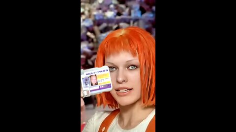 Milla Jovovich En Modo Dios. El Quinto Elemento.