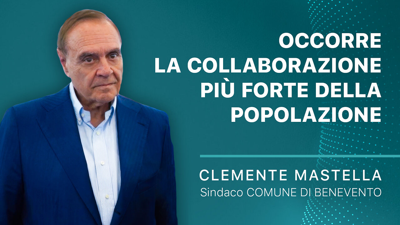Intervista a Clemente Mastella, Sindaco di Benevento