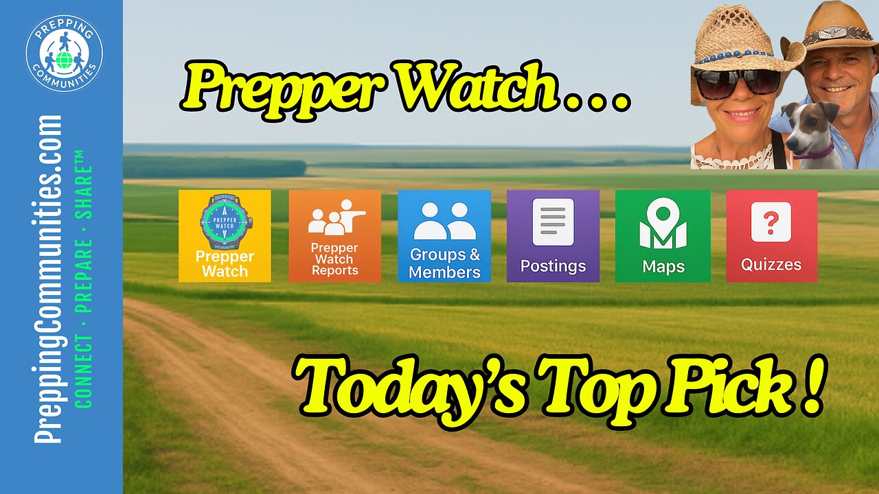 Prepper Watch...Today's Top Pick!