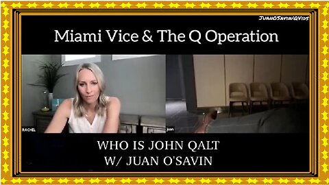 RACHEL WRITESIDE BLOND W- JUAN O'SAVIN- Q OPERATION NEXT PHASE - FASTEN YOUR SEAT BELTS!!!!