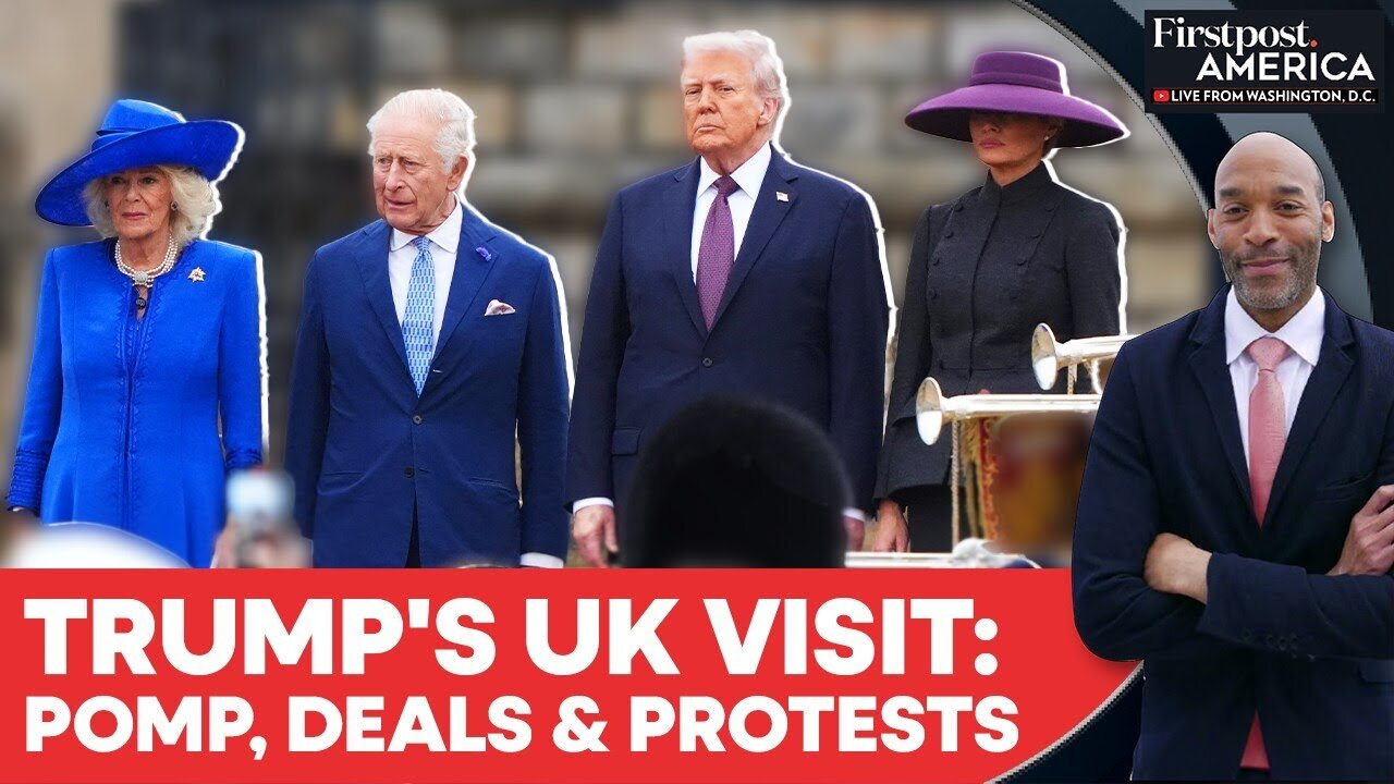 Trump In UK: King Charles Meeting, Trade Talks With Starmer On Agenda | Firstpost America