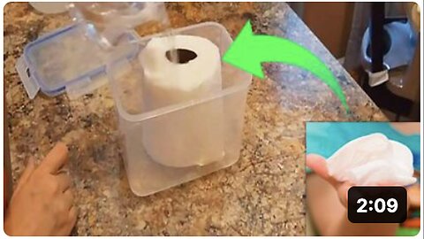 "Turn Toilet Paper and Vinegar into a Universal Cleaning Solution"