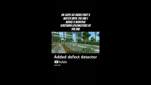 Norfolk southern Minecraft Animation