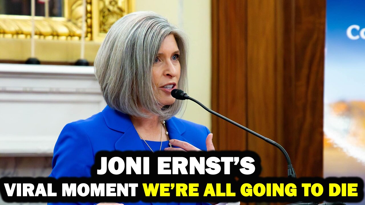 Iowa Senator Joni Ernst Sparks Outrage Over Medicaid Cuts | “We All Are Going to Die” Controversy