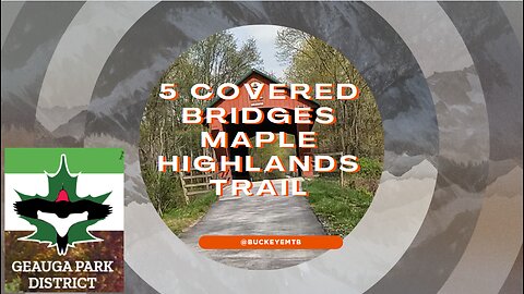 Spring Bike Ride on the Maple Highlands Trail 🚴 | 5 Covered Bridges + Amish & Wildlife in Ohio!