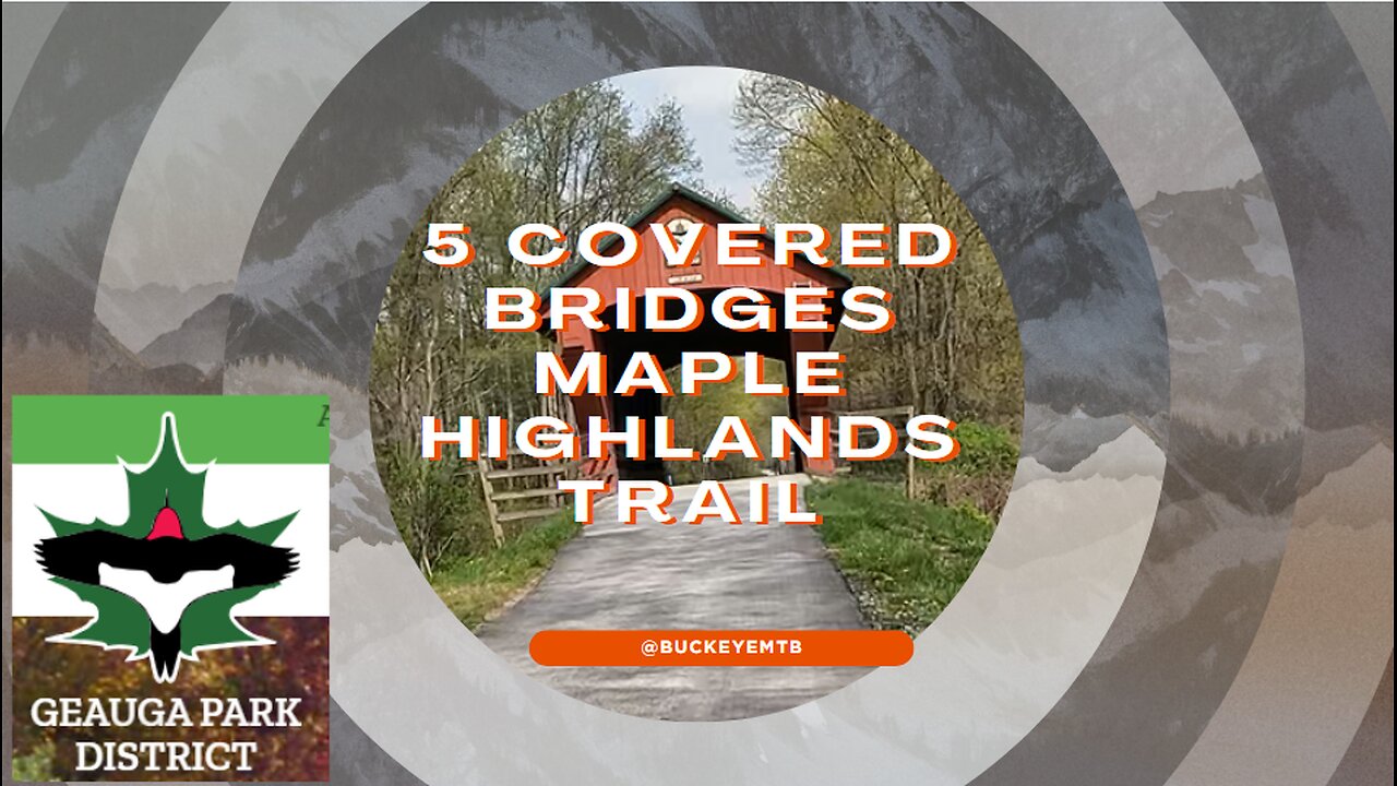Spring Bike Ride on the Maple Highlands Trail 🚴 | 5 Covered Bridges + Amish & Wildlife in Ohio!