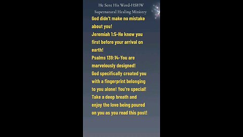 He Sent His Word-HSHW Supernatural Healing Ministry