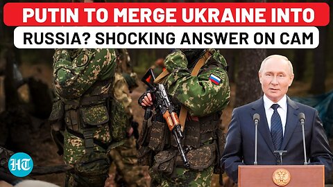 Trump, Zelensky Shocked? Putin Gives Stunning Answer On 'Reunifying' Ukrainian Parts Into Russia 