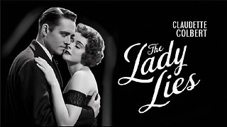 THE LADY LIES (1929) Walter Huston, Claudette Colbert & Charles Ruggles| Drama | B&W | Retro Movie