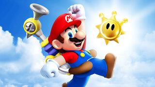 Super Mario Sunshine Scrubbing Sirena Beach (HD)