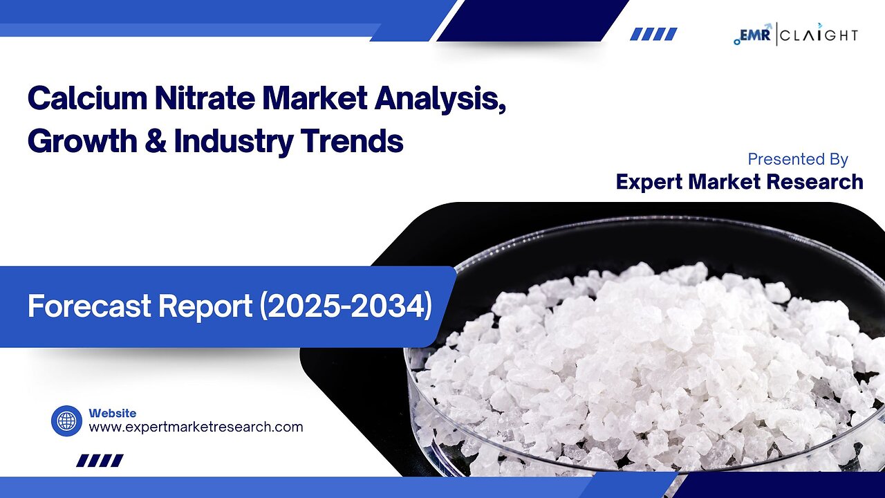 Calcium Nitrate Market | Trends, Growth & Forecast 2025-2034