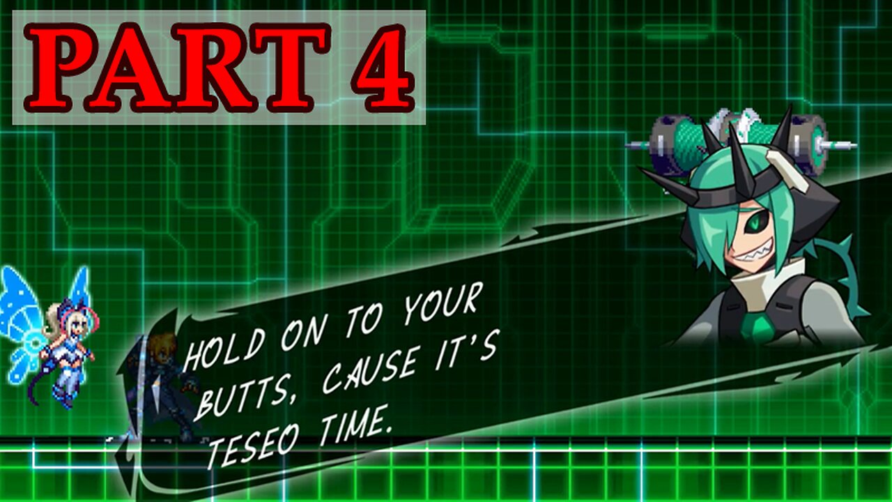 Let's Play - Azure Striker Gunvolt 2 (Trilogy Enhanced version) part 4