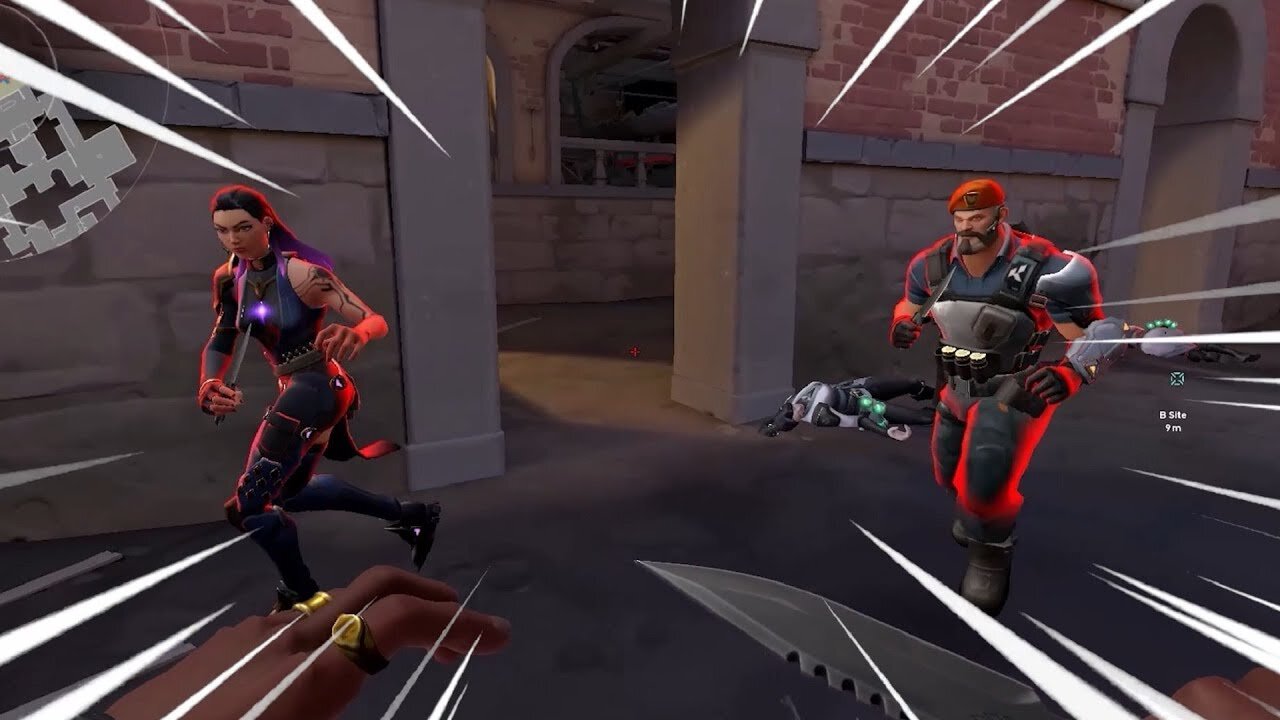 VALORANT BUT IT'S ONLY KNIFE FIGHTS! (7/17/2020)