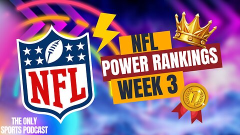 The Only Sports Podcast NFL Power Rankings | 1st Edition