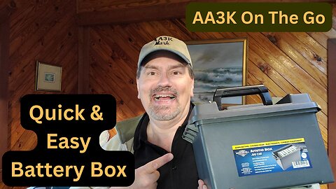 How I Built My Own Portable Battery Box!