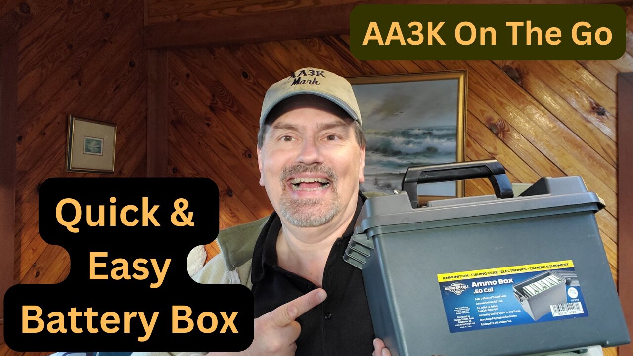 How I Built My Own Portable Battery Box!