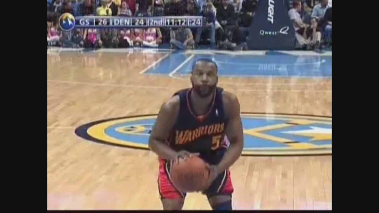 Baron Davis 28 Points 8 Ast 3 Stl @ Nuggets, 2007-08.