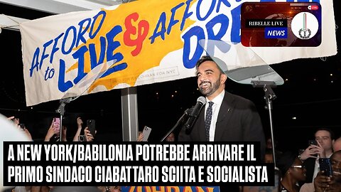 A N3W Y0RK/BABILONIA POTREBBE ARRIVARE IL PRIMO SINDACO CIABATTARO SCIITA E S0CIALISTA