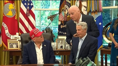Infantino to Trump: "Since you are a winner, of course you can touch it."