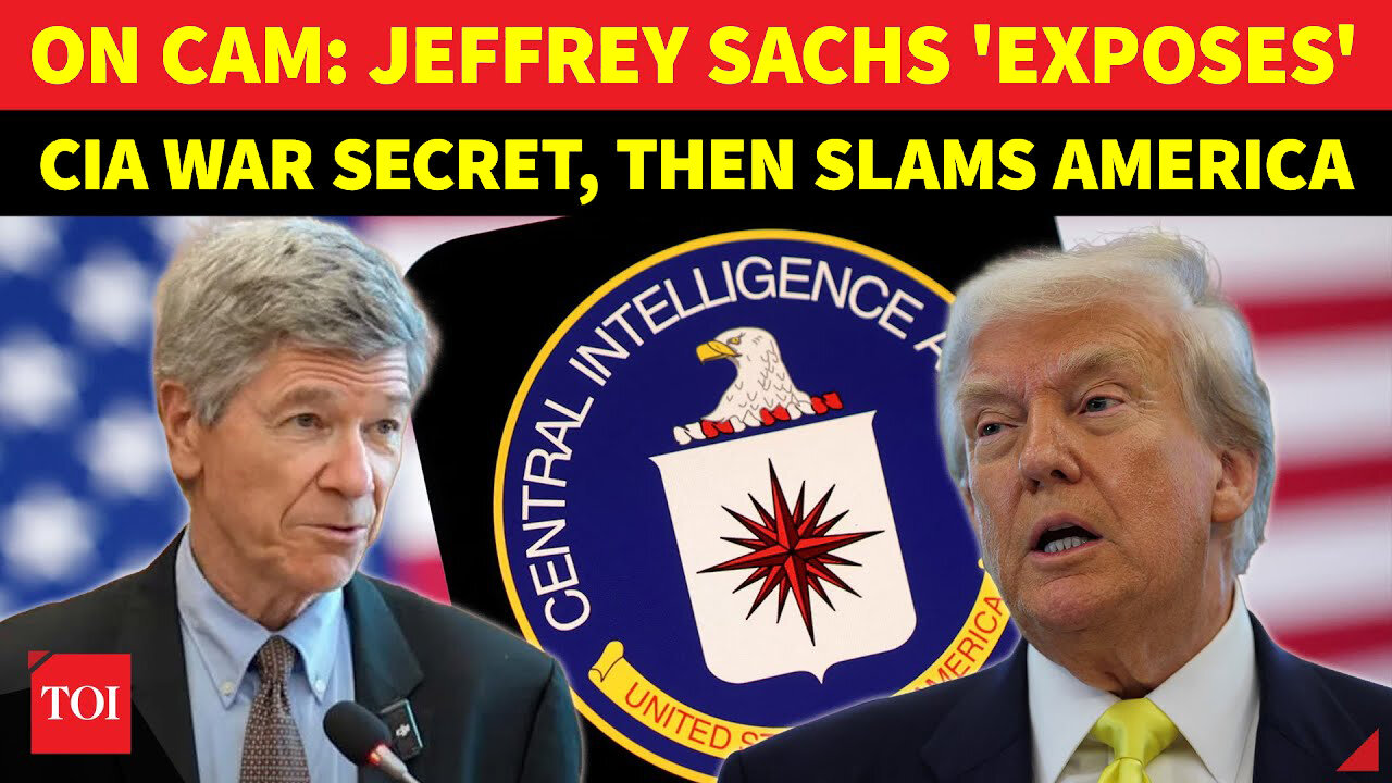 CIA Operational Secret - Professor Jeffrey Sachs 'EXPOSES'
