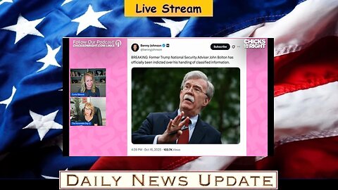 x503c: Chicks on the Right - John Bolton INDICTED! Watch Trump’s Epic Reaction