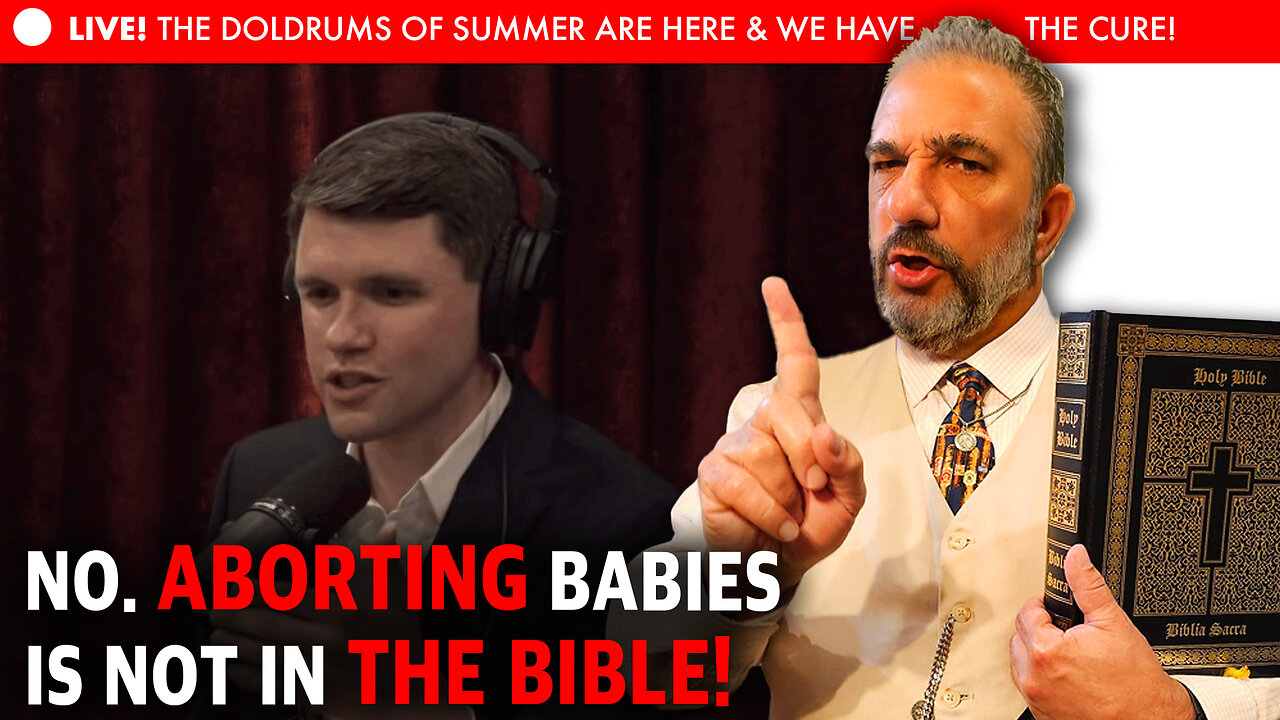 The Mike Church Show LIVE - No, Aborting Babies Is NOT In The Bible!