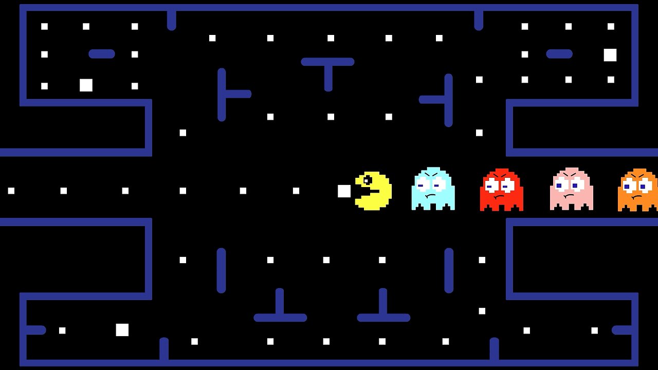 Pac-Man VS Ghosts Animation