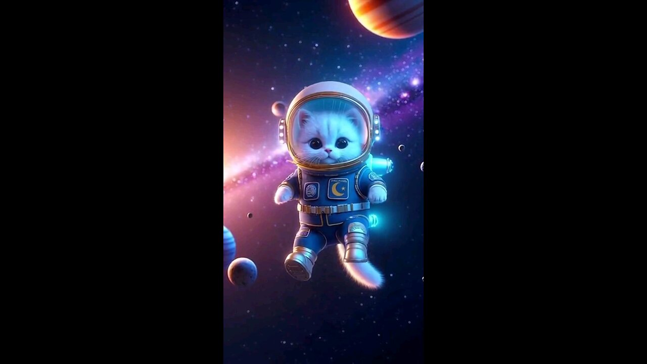 cat in space
