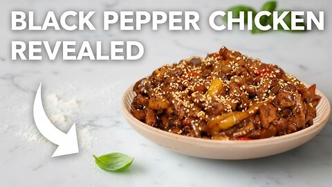 Better Than Takeout Black Pepper Chicken (Ready in 30 Minutes!)