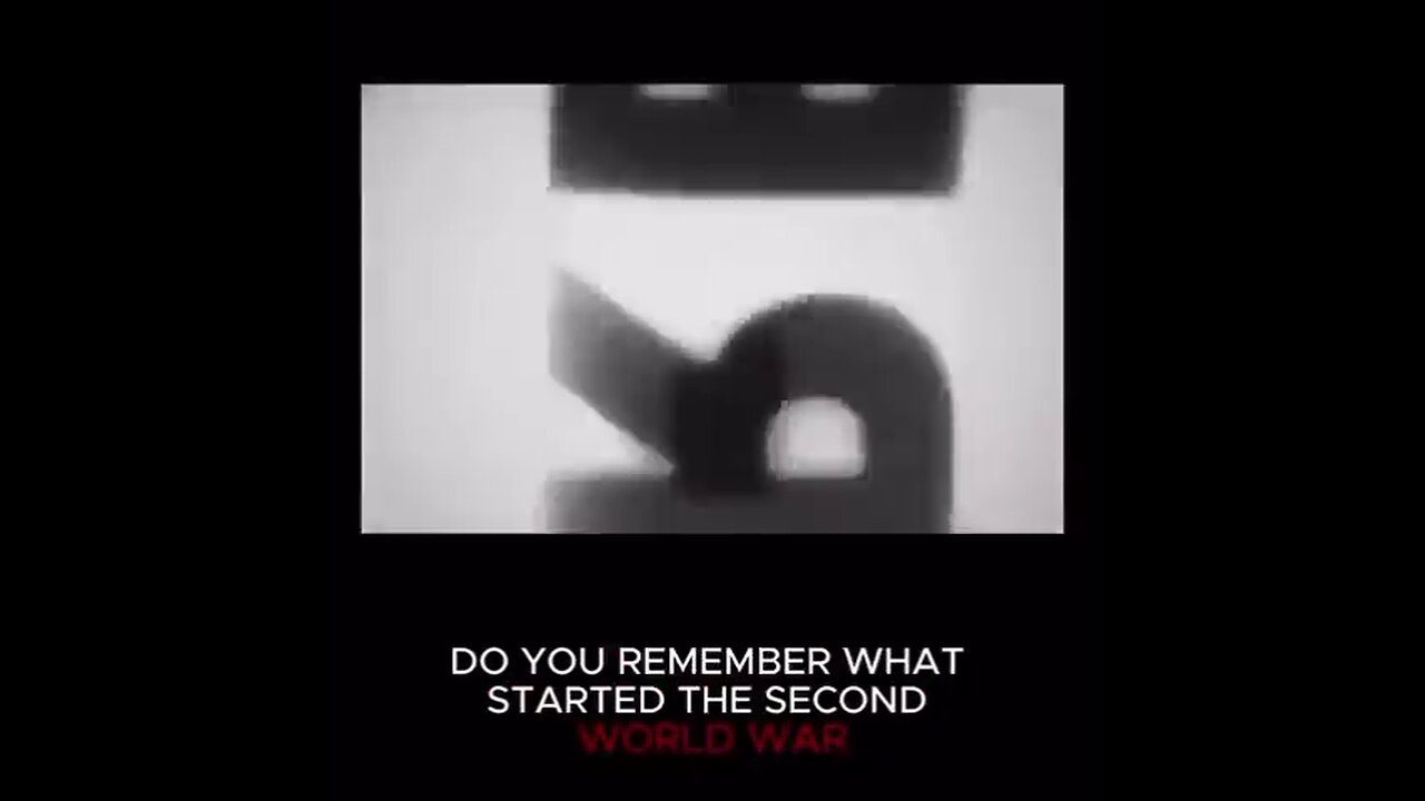 How And Why WWII Started