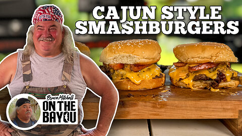 Cajun Smashburgers with Bruce Mitchell | Blackstone Griddles